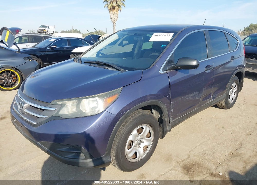 2013 HONDA CR-V LX VIN: 5J6RM3H30DL036734