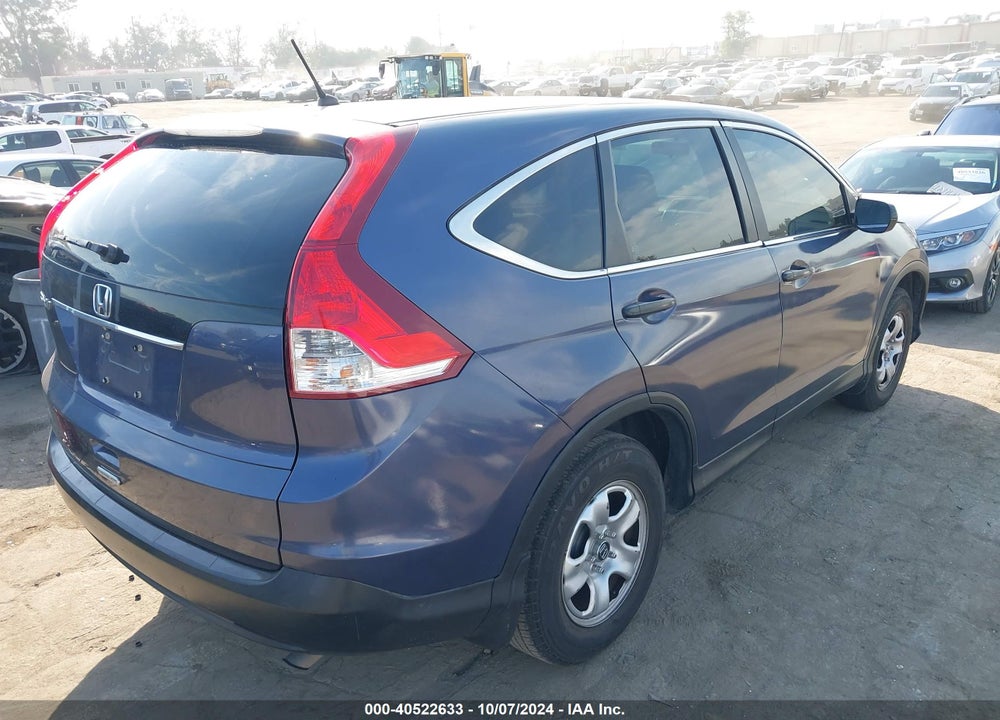 2013 HONDA CR-V LX VIN: 5J6RM3H30DL036734