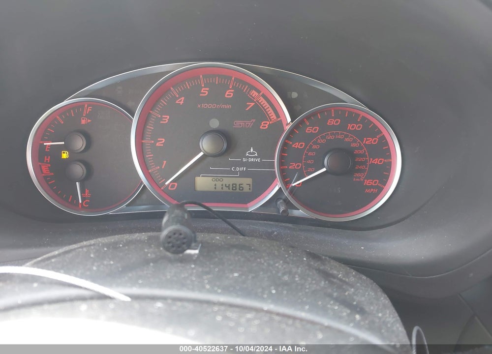 2013 SUBARU IMPREZA WRX STI VIN: JF1GR8H64DL214172