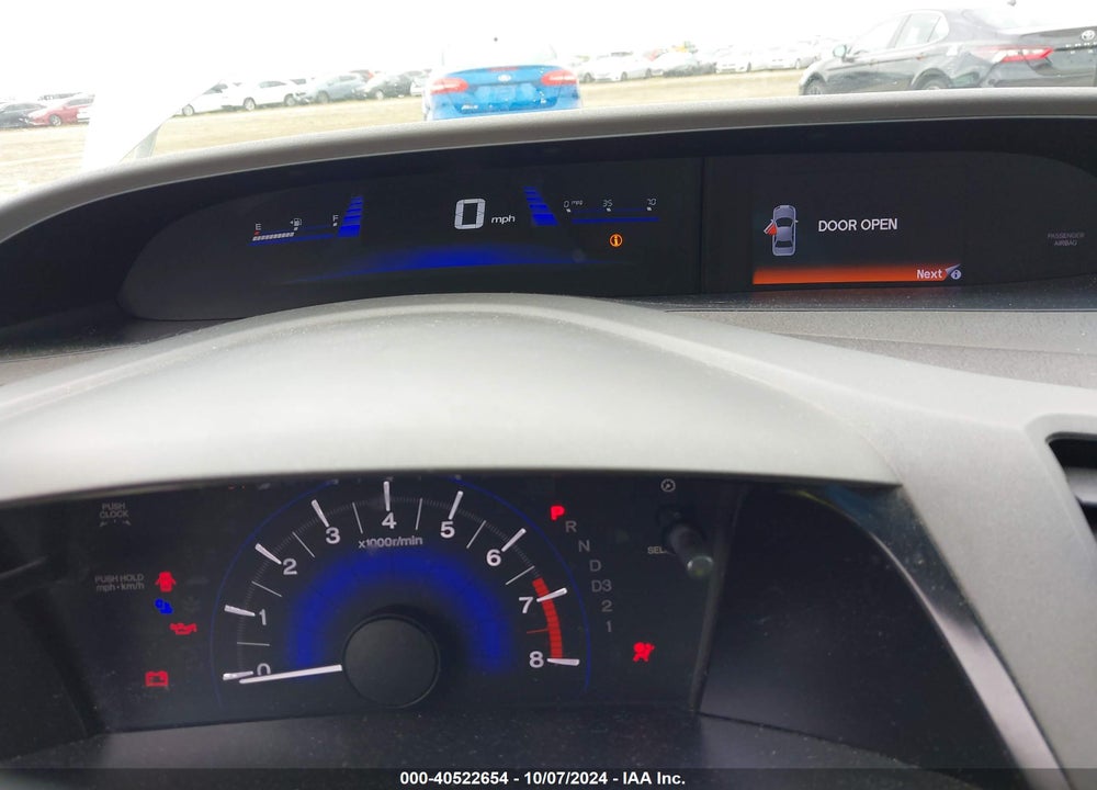 2012 HONDA CIVIC LX VIN: 2HGFB2F5XCH334718