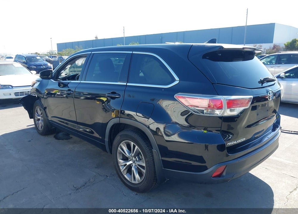 2016 TOYOTA HIGHLANDER LE PLUS V6 VIN: 5TDBKRFHXGS256304