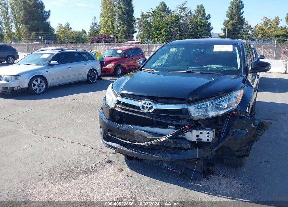 2016 TOYOTA HIGHLANDER LE PLUS V6 VIN: 5TDBKRFHXGS256304