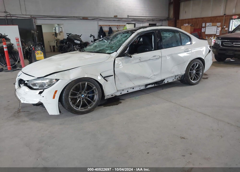 2017 BMW M3 VIN: WBS8M9C50H5G84657