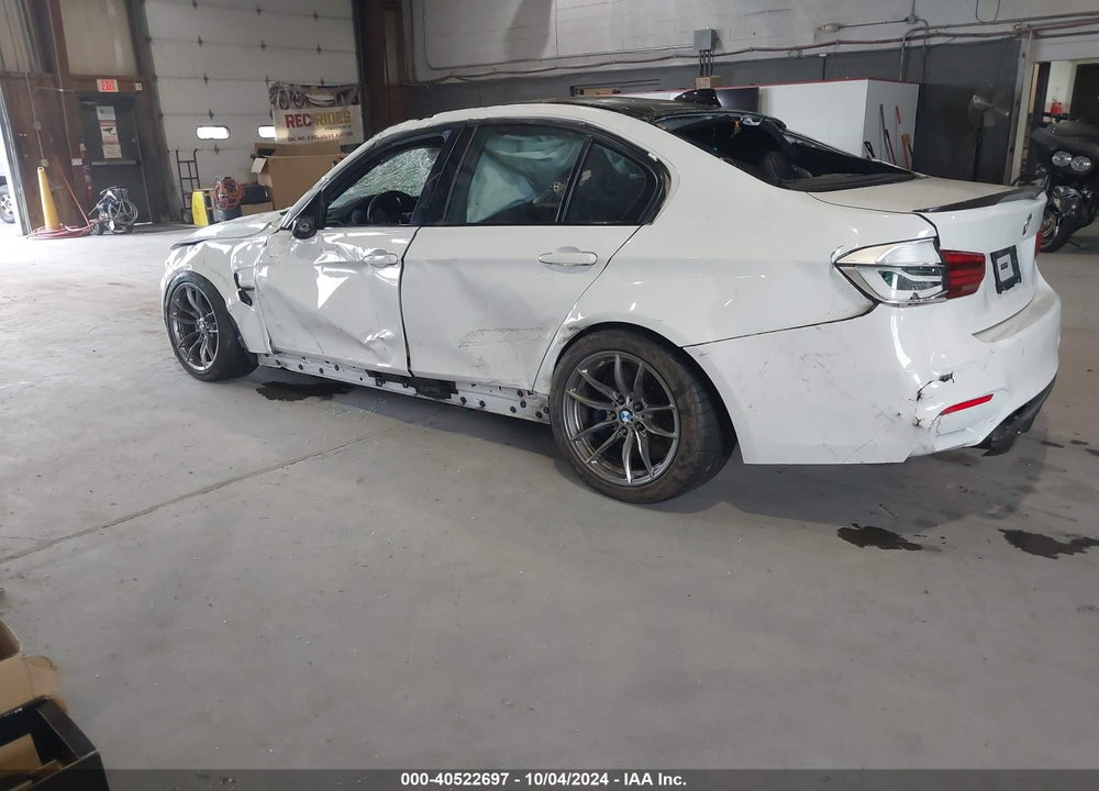 2017 BMW M3 VIN: WBS8M9C50H5G84657