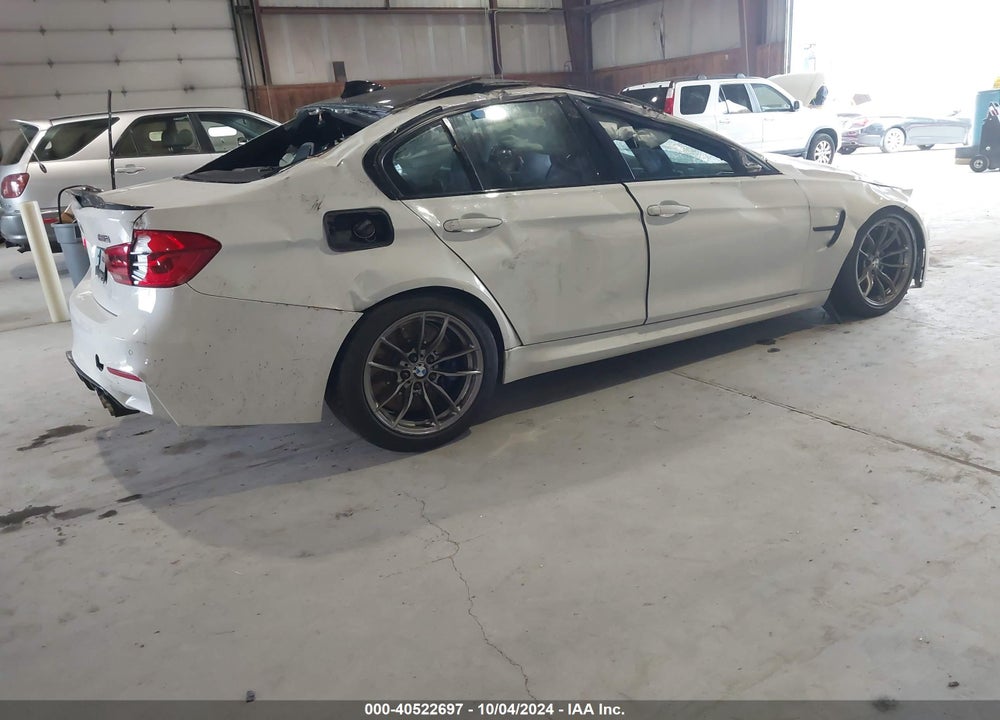 2017 BMW M3 VIN: WBS8M9C50H5G84657