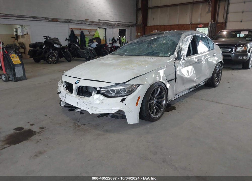 2017 BMW M3 VIN: WBS8M9C50H5G84657