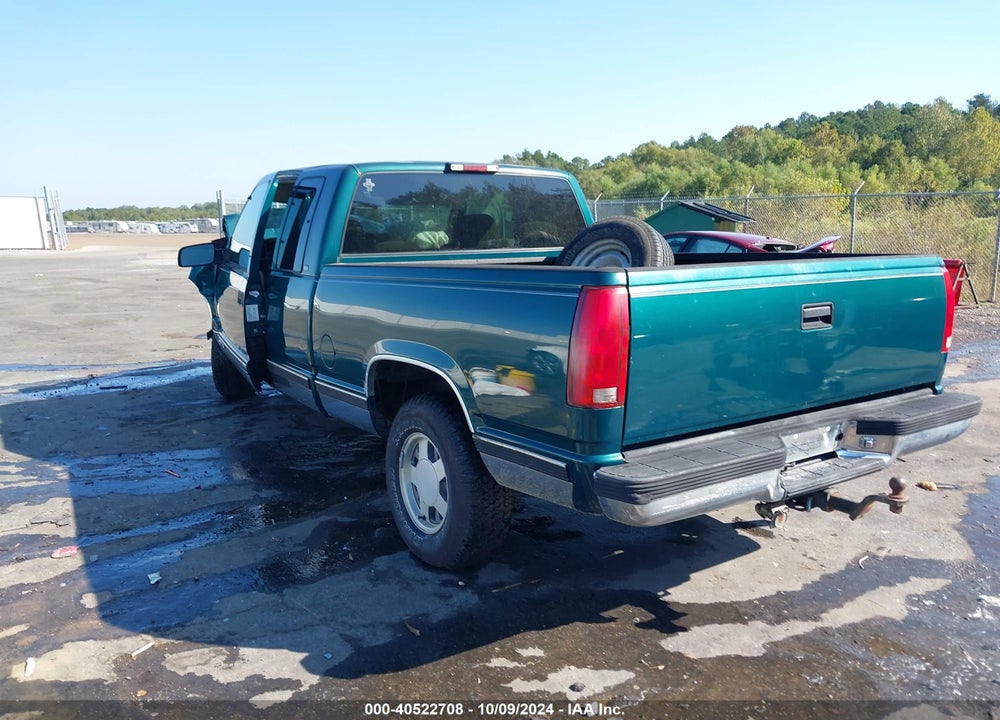1998 GMC SIERRA 1500 SL WIDESIDE VIN: 1GTEC19R5WR509770