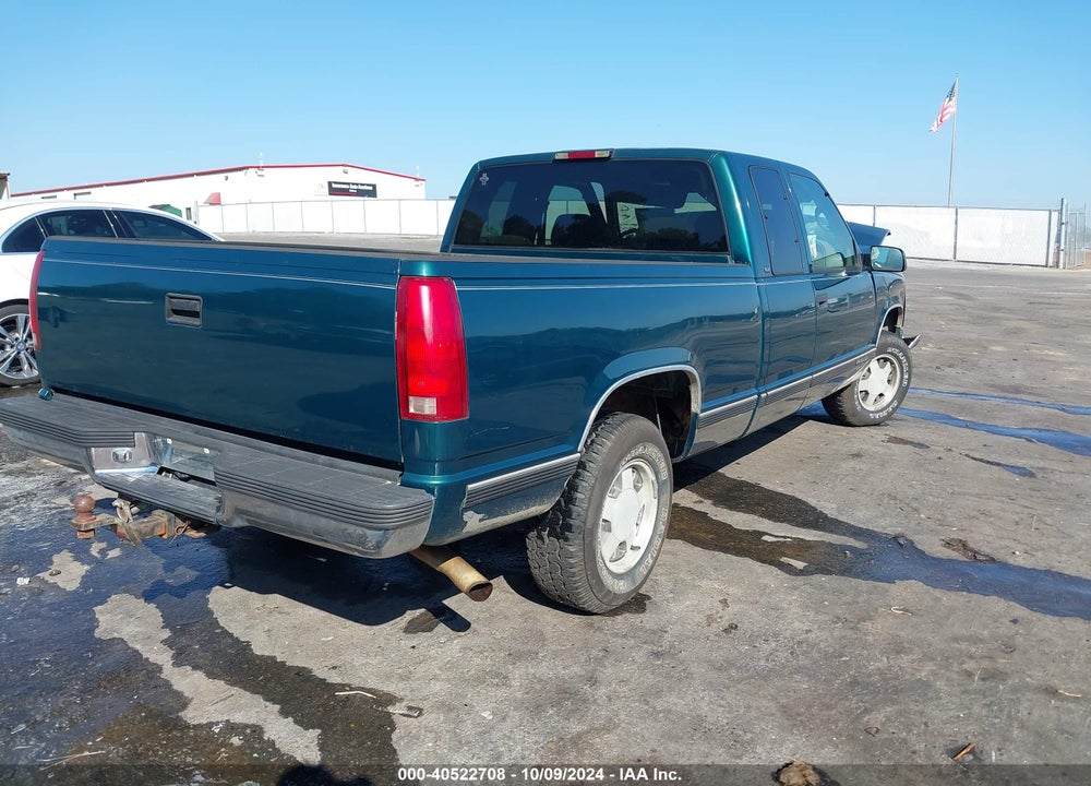 1998 GMC SIERRA 1500 SL WIDESIDE VIN: 1GTEC19R5WR509770