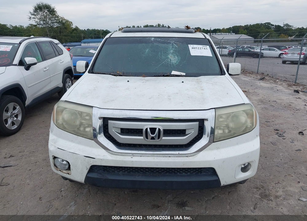 2010 HONDA PILOT EX-L VIN: 5FNYF3H61AB007781
