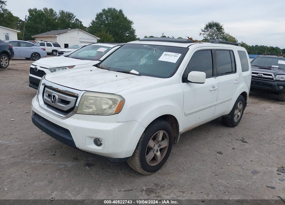 2010 HONDA PILOT EX-L VIN: 5FNYF3H61AB007781