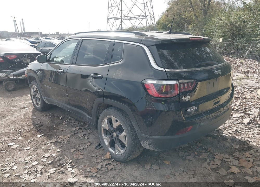 2020 JEEP COMPASS LIMITED 4X4 VIN: 3C4NJDCB9LT167620