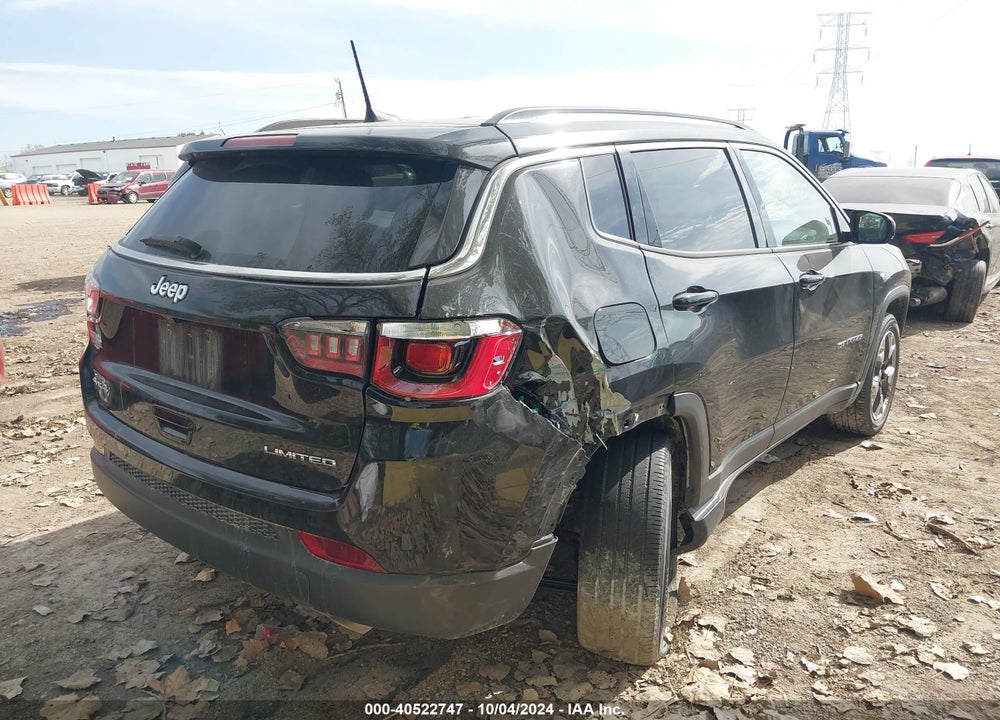 2020 JEEP COMPASS LIMITED 4X4 VIN: 3C4NJDCB9LT167620