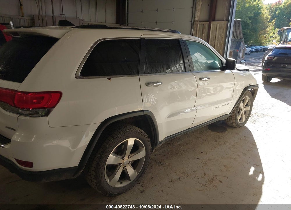 2016 JEEP GRAND CHEROKEE LIMITED VIN: 1C4RJFBG1GC310278