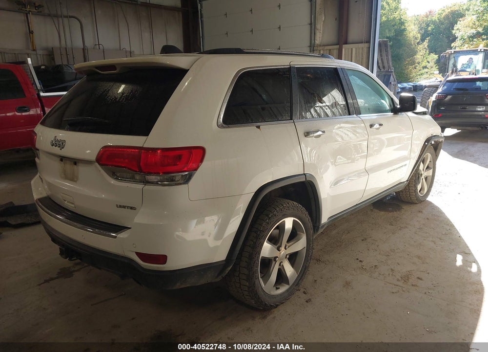 2016 JEEP GRAND CHEROKEE LIMITED VIN: 1C4RJFBG1GC310278