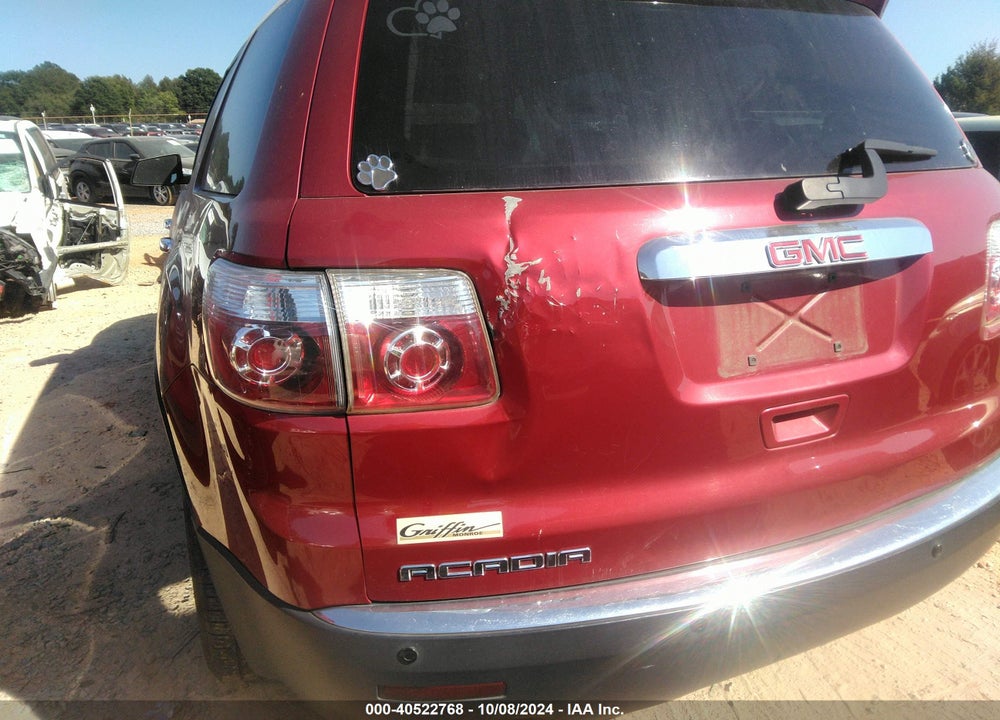 2012 GMC ACADIA SL VIN: 1GKKRNED4CJ295999