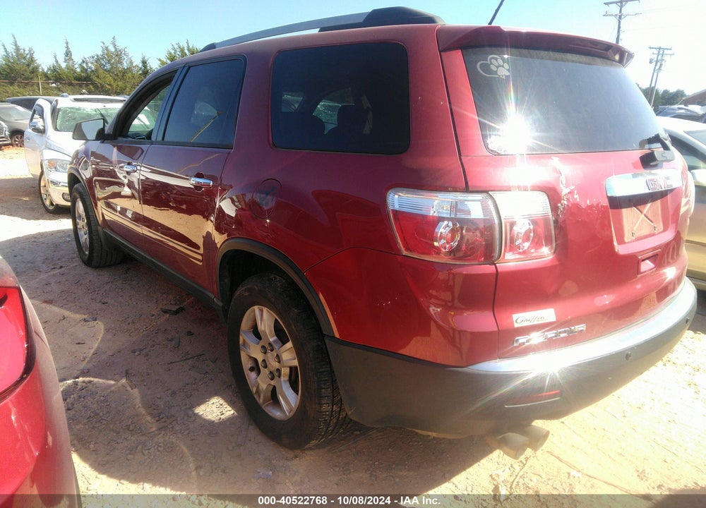 2012 GMC ACADIA SL VIN: 1GKKRNED4CJ295999