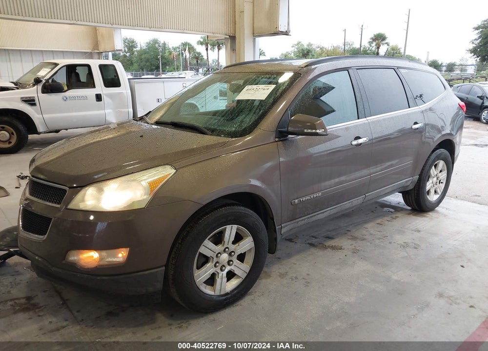 2009 CHEVROLET TRAVERSE LT VIN: 1GNER23D29S158662