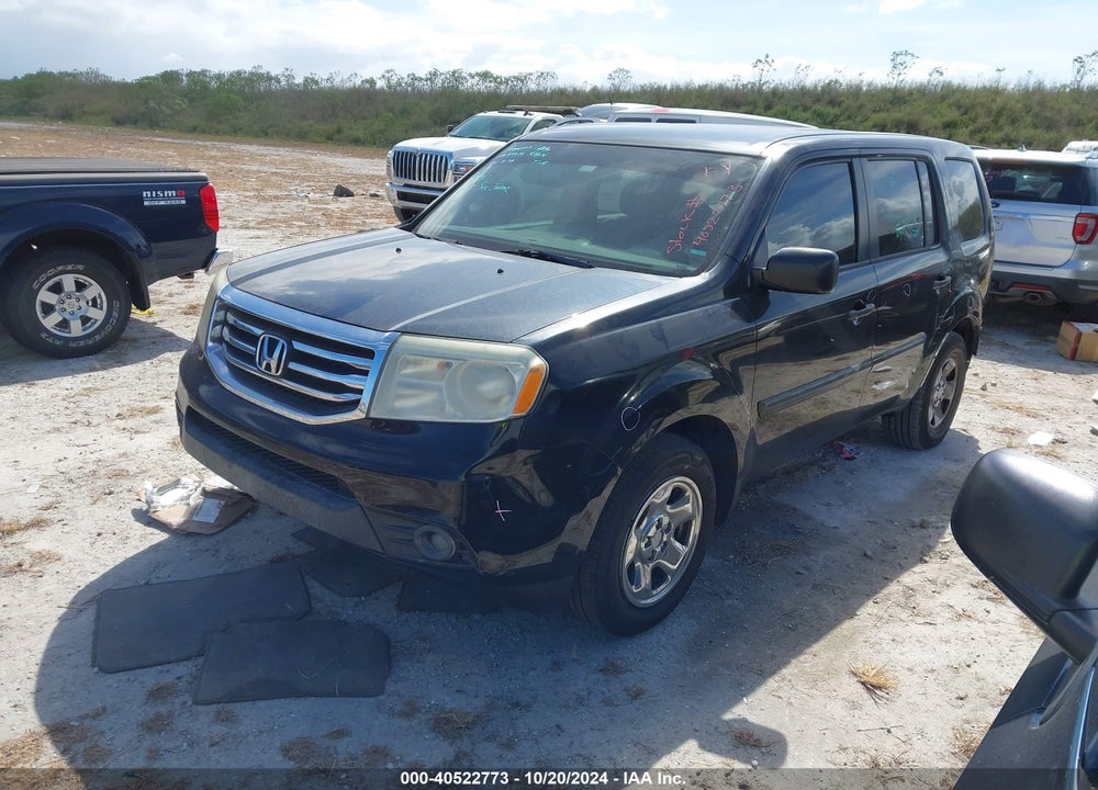 2015 HONDA PILOT LX VIN: 5FNYF3H24FB015457
