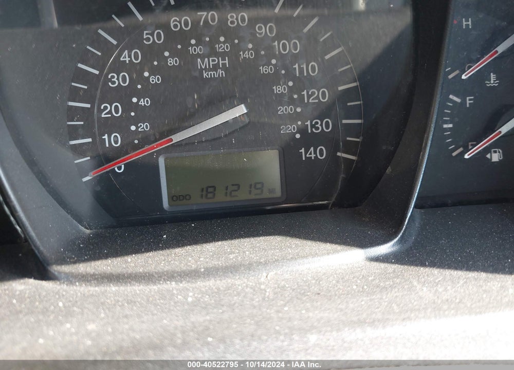 2009 KIA SPECTRA EX VIN: KNAFE221595634561