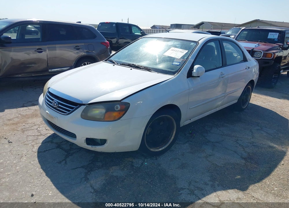 2009 KIA SPECTRA EX VIN: KNAFE221595634561
