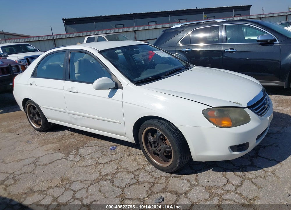 2009 KIA SPECTRA EX VIN: KNAFE221595634561