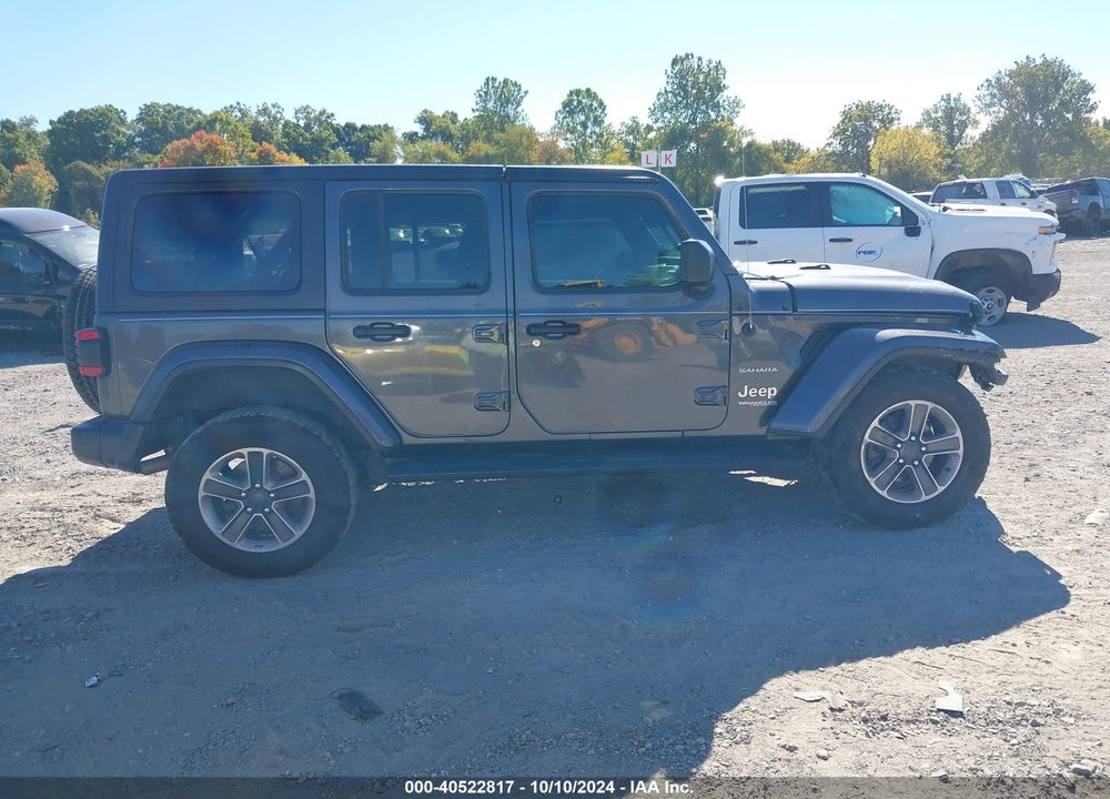 2020 JEEP WRANGLER UNLIMITED SAHARA 4X4 VIN: 1C4HJXEG3LW120763