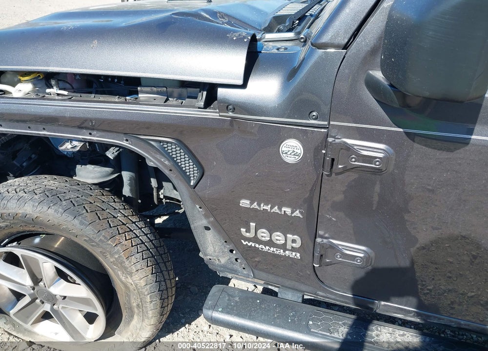 2020 JEEP WRANGLER UNLIMITED SAHARA 4X4 VIN: 1C4HJXEG3LW120763