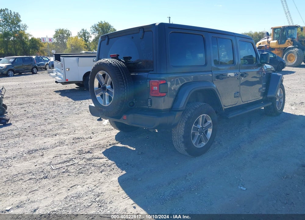 2020 JEEP WRANGLER UNLIMITED SAHARA 4X4 VIN: 1C4HJXEG3LW120763