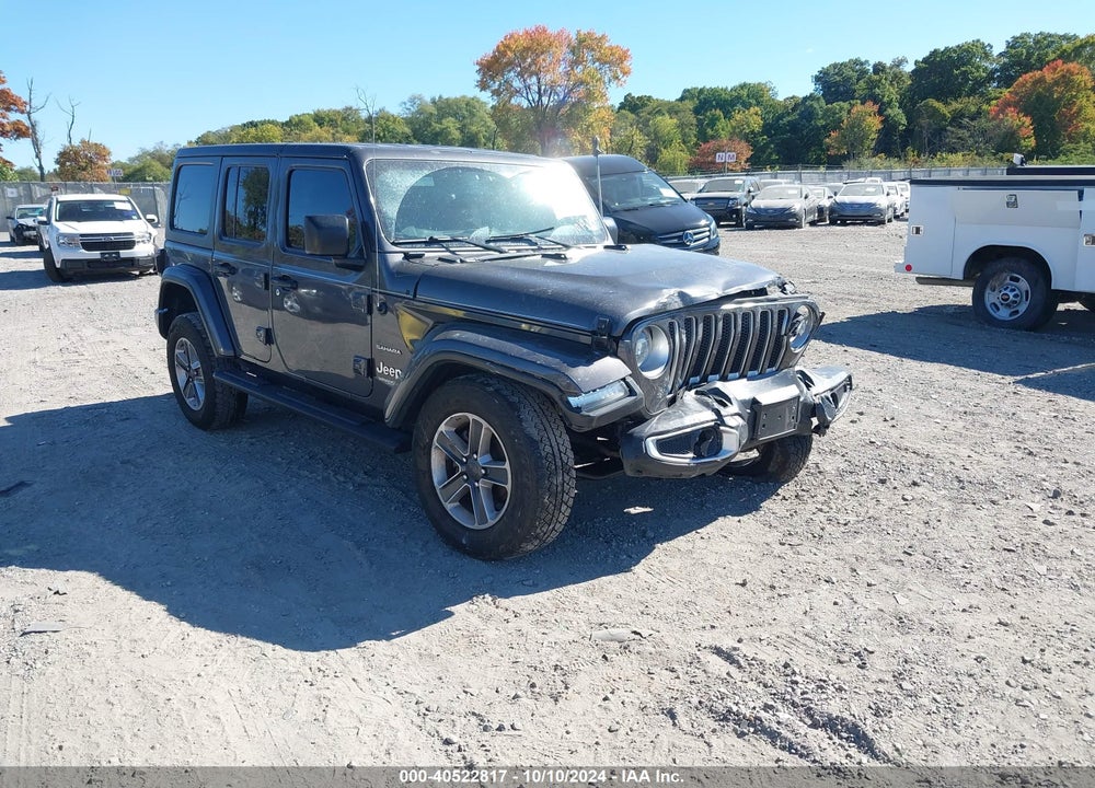 2020 JEEP WRANGLER UNLIMITED SAHARA 4X4 VIN: 1C4HJXEG3LW120763
