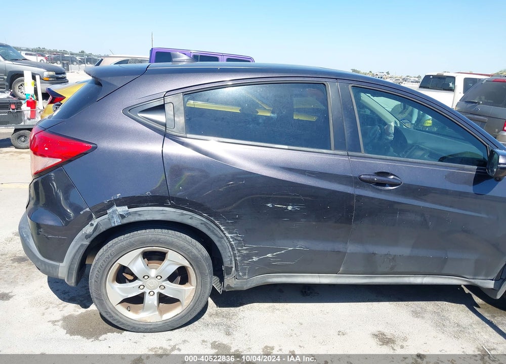 2016 HONDA HR-V EX VIN: 3CZRU5H59GM744187