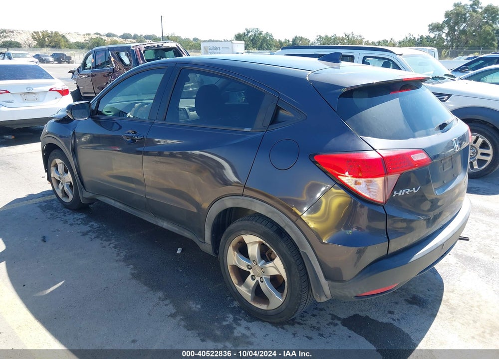 2016 HONDA HR-V EX VIN: 3CZRU5H59GM744187