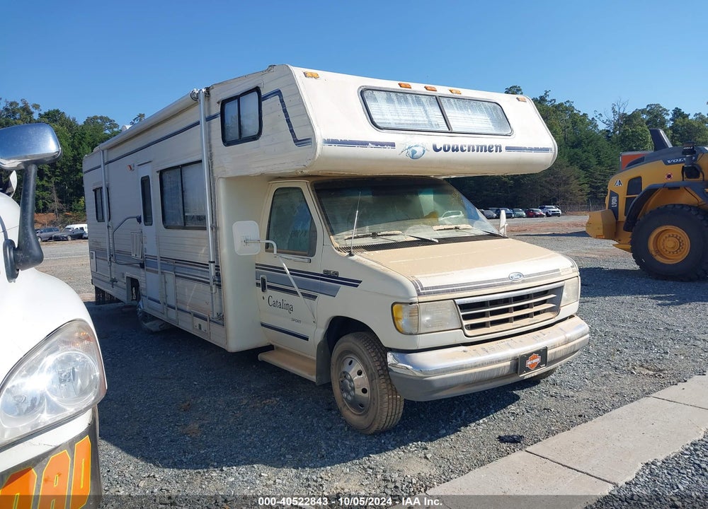 1992 COACHMEN MOTOR HOME VIN: 1FDKE30G3NHA53756