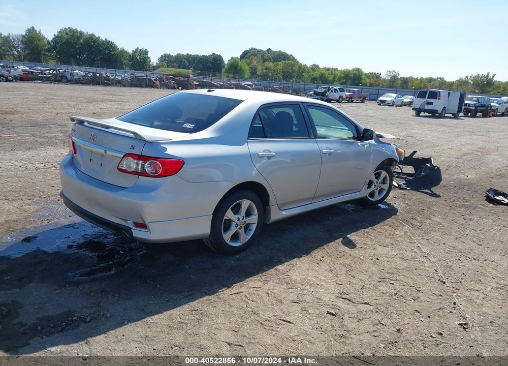 2011 TOYOTA COROLLA S VIN: 2T1BU4EE4BC638852