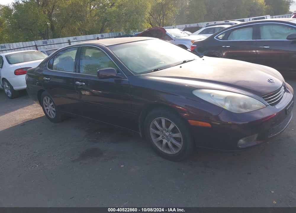 2003 LEXUS ES 300 VIN: JTHBF30G230089871