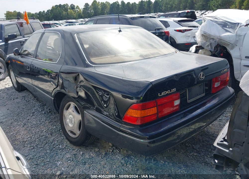 1998 LEXUS LS 400 VIN: JT8BH28F3W0138628