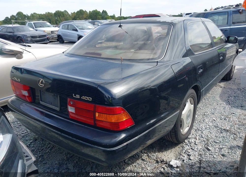 1998 LEXUS LS 400 VIN: JT8BH28F3W0138628