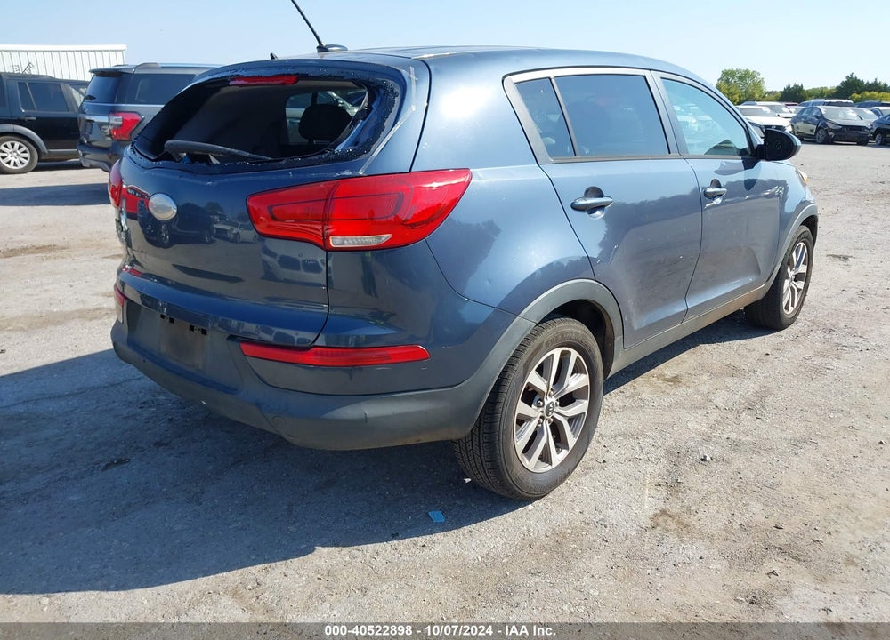 2014 KIA SPORTAGE VIN: KNDPB3AC4E7663542