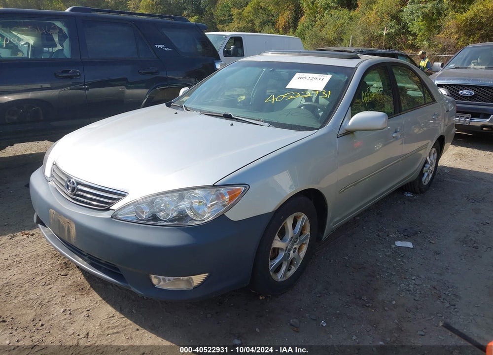 2005 TOYOTA CAMRY XLE V6 VIN: 4T1BF30K25U106200