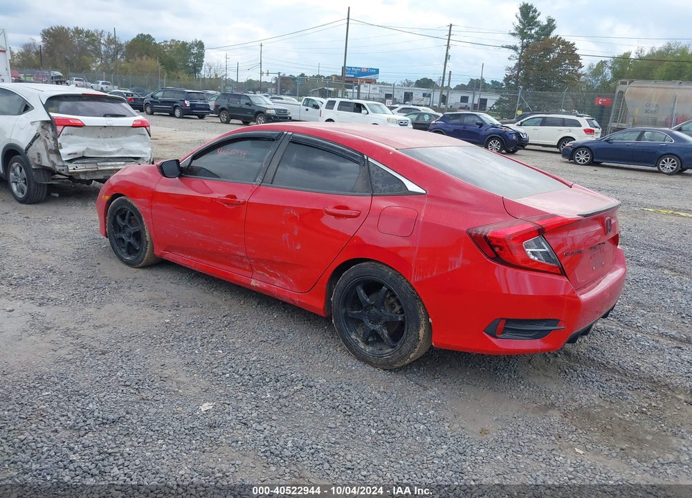 2019 HONDA CIVIC SPORT VIN: 2HGFC2F87KH598114