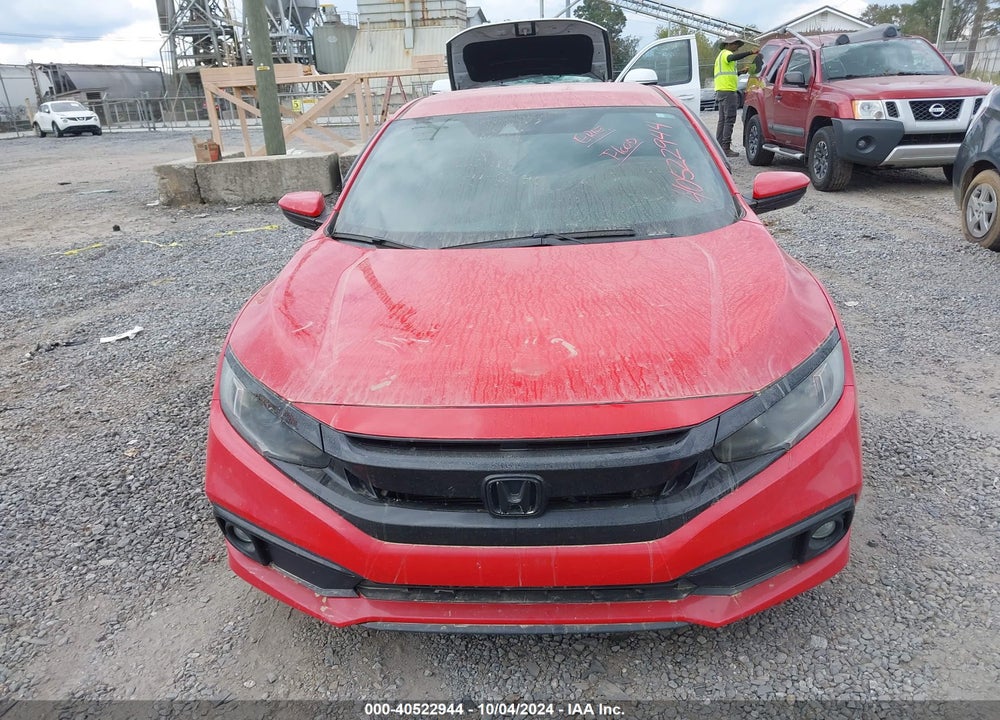 2019 HONDA CIVIC SPORT VIN: 2HGFC2F87KH598114