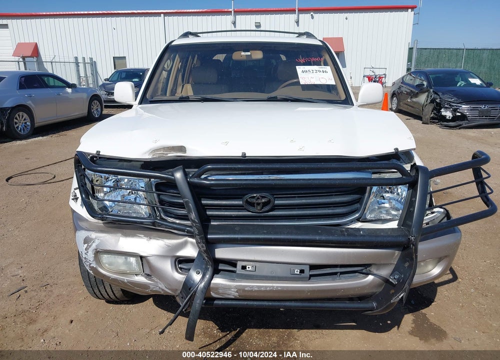 2001 TOYOTA LAND CRUISER VIN: JTEHT05J312012916