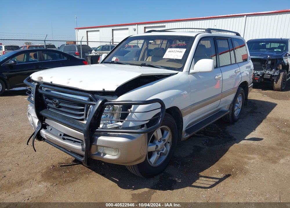 2001 TOYOTA LAND CRUISER VIN: JTEHT05J312012916