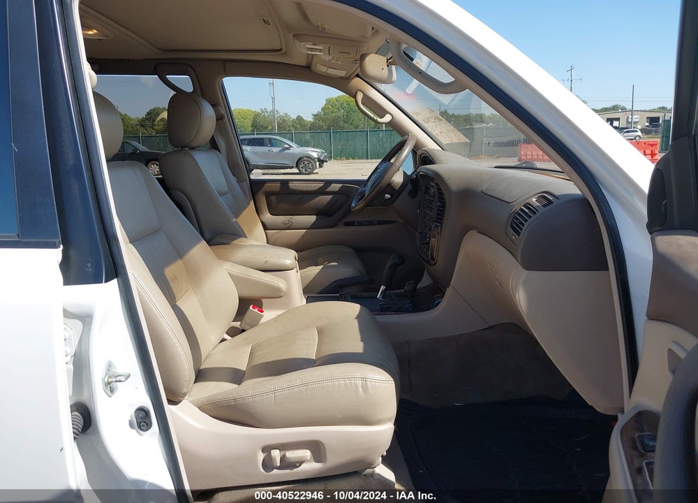 2001 TOYOTA LAND CRUISER VIN: JTEHT05J312012916
