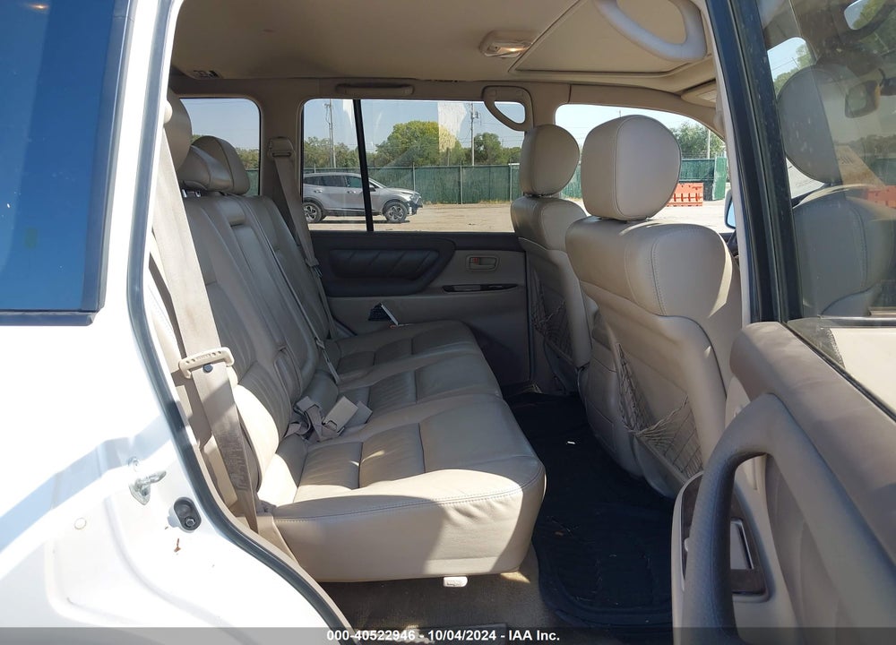 2001 TOYOTA LAND CRUISER VIN: JTEHT05J312012916