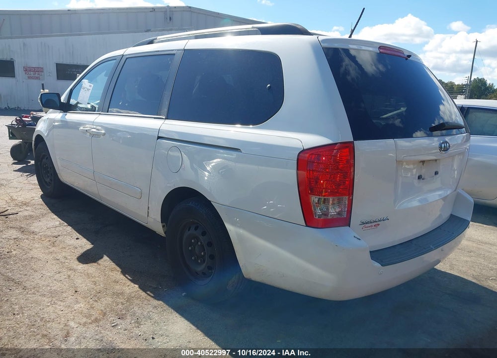 2012 KIA SEDONA LX VIN: KNDMG4C75C6458762
