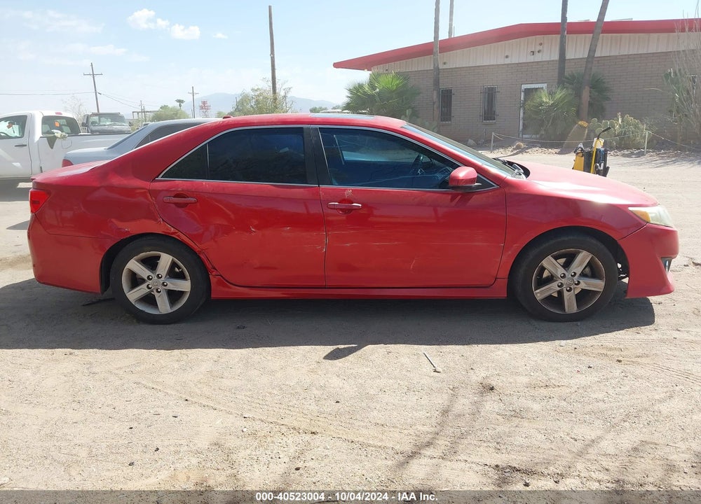 2012 TOYOTA CAMRY SE VIN: 4T1BF1FK2CU582102