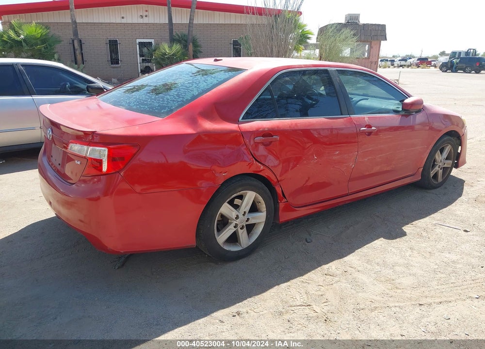 2012 TOYOTA CAMRY SE VIN: 4T1BF1FK2CU582102