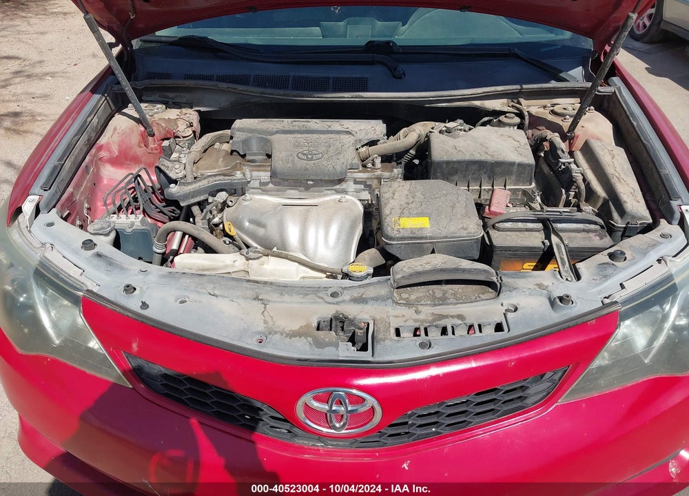2012 TOYOTA CAMRY SE VIN: 4T1BF1FK2CU582102