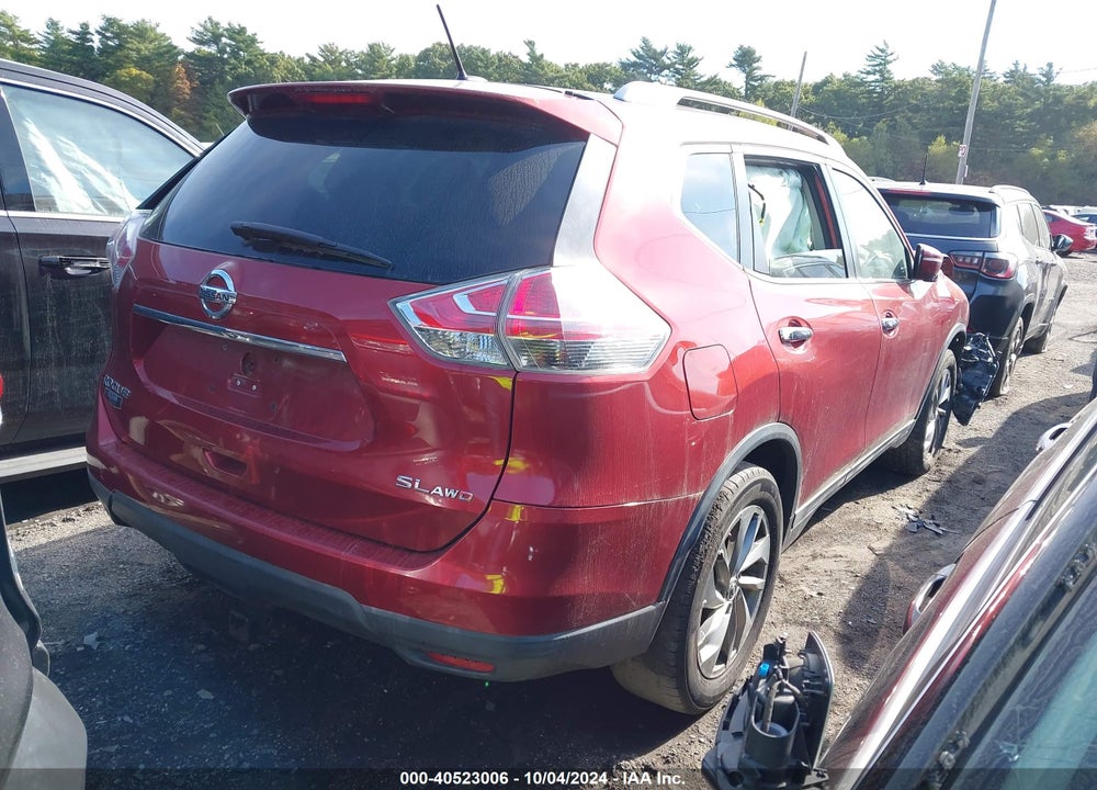 2015 NISSAN ROGUE VIN: 5N1AT2MV2FC772581