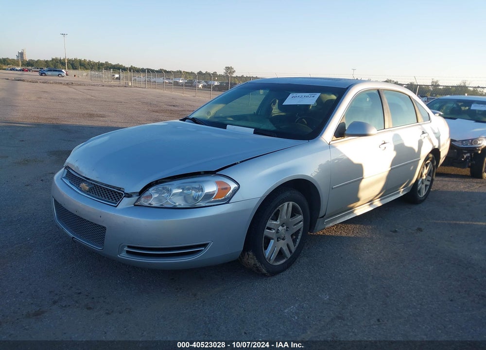 2012 CHEVROLET IMPALA LT VIN: 2G1WG5E30C1267162